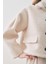 Boucle Kısa Kaban Ekru 5