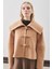 Isabel Kısa Kaşe Ceket Sütlü Kahve 1