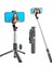 Tripod Selfie Çubuğu Bluetooth Kumandalı Kablosuz LED Işıklı 3
