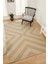 Larin Modern Sisal Jüt Toz Vermez Balkon Bahçe Mutfak Kilimi 1