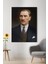 4K Ultra Yüksek Kalite Mustafa Kemal Atatürk - Kanvas Tablo K3 1