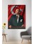 4K Ultra Yüksek Kalite Mustafa Kemal Atatürk - Kanvas Tablo K8 1