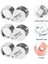 4pcs Aydınlatılmış Kuyumcular Loupe Büyüteç, 10X 20X 30X 40X Tam Metal Büyüteçler, Cep Katlanabilir Takı Döngüsü (Yurt Dışından) 5