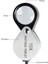 Hastings Triplet Loupe 10X Kuyumcu Loupe ile 16MM Üçlü Lens Katlanabilir Küçük Loupe Büyüteç Taş Büyütme Aracı (Yurt Dışından) 2
