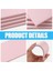 4 Parça 15 x 10 cm Pembe Kauçuk Gravürlü Linolyum Blok (Yurt Dışından) 4