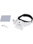 USB Şarj Edilebilir Gözlükler Loupe Watchmaker Onarım Aracı LED Kafa Bandı Büyütme Cam 1.5x 2x 2.5x 3x 3.5x 8x (Yurt Dışından) 4