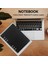A5 Defter 6 Delikli Pu Deri Kapaklı Defter (Siyah) (Yurt Dışından) 2
