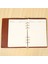 A5 Defter 6 Delikli Pu Deri Kapaklı Defter (Siyah) (Yurt Dışından) 5