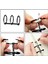 3-Halka Kitap Halkaları Metal Gevşek Yapraklı Dosya Halkaları Bağlama (Yurt Dışından) 4