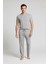 Erkek Uzun Cepli Esnek Likralı Viskoz Pijama Altı MAN02 1