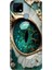 Realme C25 Kılıf Desenli Silikon Renkli Phone Case Tanrıça Gözü 1