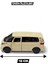 1:18 Ölçek Koleksiyonluk Metal Oyuncak Araba 12 cm - Volkswagen Model Açılabilir Kapılı 3