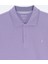 Erkek Lila Kıvrılmaz Polo Yaka %100 Pamuk Basic Regular Fit T-Shirt B001032 8