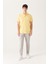 Erkek Sarı Basic Pamuklu Polo Yaka T-shirt E001004 5