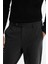 Erkek Antrasit Yanı Lastikli Örme Elastan Slim Fit Pantolon A42Y3053 4