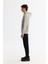 Erkek Gri Kapüşonlu Pamuklu Baskılı Elastan Regular Fit Sweatshirt A42Y1324 3