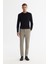 Erkek Vizon Yandan Cepli Bi-Stretch Slim Fit Pantolon A42Y3212 1