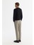 Erkek Vizon Yandan Cepli Bi-Stretch Slim Fit Pantolon A42Y3212 3