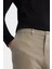 Erkek Vizon Yandan Cepli Bi-Stretch Slim Fit Pantolon A42Y3212 4