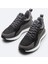 Erkek Siyah Nefes Alan Hafif Sneaker Ayakkabı A51Y8015 5