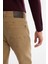 Erkek Kamel Parça Boya Yıkamalı Esnek Berlin Slim Fit Jean Pantolon A42Y3500 5