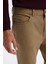 Erkek Kamel Parça Boya Yıkamalı Esnek Berlin Slim Fit Jean Pantolon A42Y3500 6