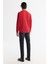 Erkek Kırmızı Bisiklet Yaka Pamuklu Baskılı Elastan Regular Fit Sweatshirt A42Y1221 5