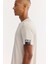 Erkek Ekru Bisiklet Yaka Soft Touch Bi-Stretch Baskılı Regular Fit T-Shirt A52Y1022 5