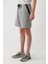Erkek Gri Soft Touch Yandan Cepli Parçalı Regular Fit Şort A41Y3600 3