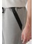 Erkek Gri Soft Touch Yandan Cepli Parçalı Regular Fit Şort A41Y3600 6