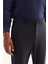 Erkek Lacivert Klasik Bel Bi-Stretch Kırışmayan Slim Fit Pantolon A52Y3209 3