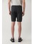 Erkek Antrasit Beli Lastikli Bağcıklı Su İtici Bi-Stretch Relaxed Fit Şort A41Y3635 4