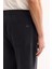 Erkek Siyah Beli Lastik Bağcıklı Soft Touch Relaxed Fit Pantolon A52Y3013 6