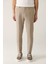 Erkek Vizon Yandan CepliKeten Karışımlı Relaxed Fit Pantolon A41Y3260 2