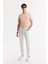 Erkek Ekru Pamuklu Berlin Slim Fit Jean Pantolon A51Y3551 8
