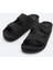 Erkek Siyah Çift Bantlı Hafif Rahat Taban Sandalet Terlik A51Y8301 5