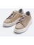 Erkek Bej %100 Deri Esnek Taban Hafif Casual Ayakkabı B008000 3