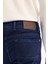 Erkek Lacivert Eskitme Yıkama Esnek Berlin Slim Fit Jean Pantolon B003521 5