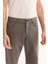 Erkek Gri Haki Klasik Bel Soft Touch Pamuklu Slim Fit Pantolon B003038 6