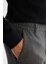 Erkek Antrasit Yün Karışımlı Yanı Lastikli Dokulu Slim Fit Chino Pantolon A42Y3067 4