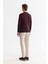 Erkek Bordo Dokulu Basic Kazak E005107 4