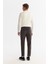 Erkek Antrasit Klasik Bel Kalın Fitilli Kadife Chino Relaxed Fit Pantolon A42Y3017 3