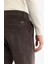 Erkek Antrasit Klasik Bel Kalın Fitilli Kadife Chino Relaxed Fit Pantolon A42Y3017 5