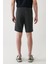 Erkek Antrasit Soft Touch Yandan Cepli Parçalı Regular Fit Şort A41Y3600 4