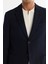 Erkek Lacivert Mono Yaka Bi-Stretch Blazer Comfort Slim Fit Ceket A42Y4011 2