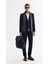 Erkek Lacivert Mono Yaka Bi-Stretch Blazer Comfort Slim Fit Ceket A42Y4011 6