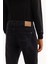 Erkek Siyah Klasik Bel Pamuklu Eskitme Yıkamalı Roma Crop Slim Fit Jean Pantolon A52Y3515 7