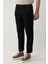 Erkek Siyah Pamuklu Klasik Bel Relaxed Fit Pantolon A41Y3037 3