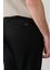 Erkek Siyah Pamuklu Klasik Bel Relaxed Fit Pantolon A41Y3037 7