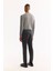 Erkek Antrasit Yanı Lastikli Viskon Karışımlı Slim Fit Chino Pantolon A52Y3053 4